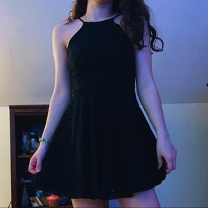Little Black Lace Dress